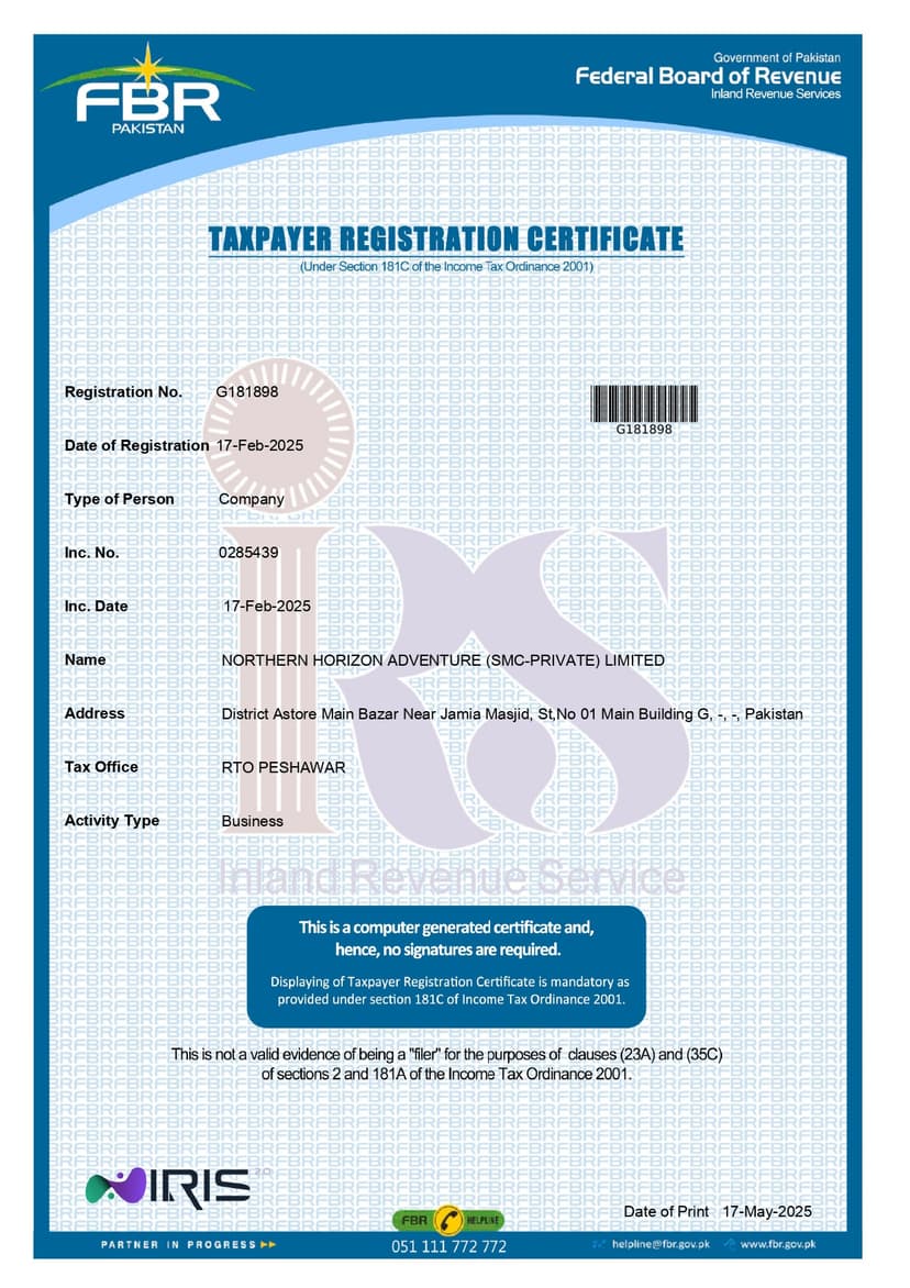 certification image